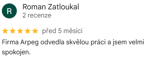 Reakce klienta na Google #1 Reference: Solární elektrárna s dotaci Nová zelená úsporám - Olomouc 
