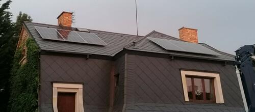 Reference Fotovoltaická elektrárna o výkonu 9,9 kWp instalovaná v Praze