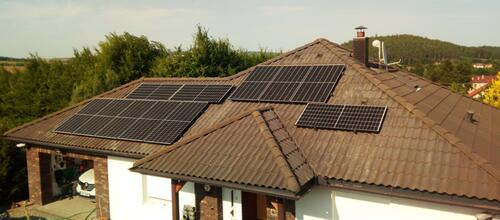 Reference Solární elektrárna na míru s vyřízením dotace - Žinkovy 