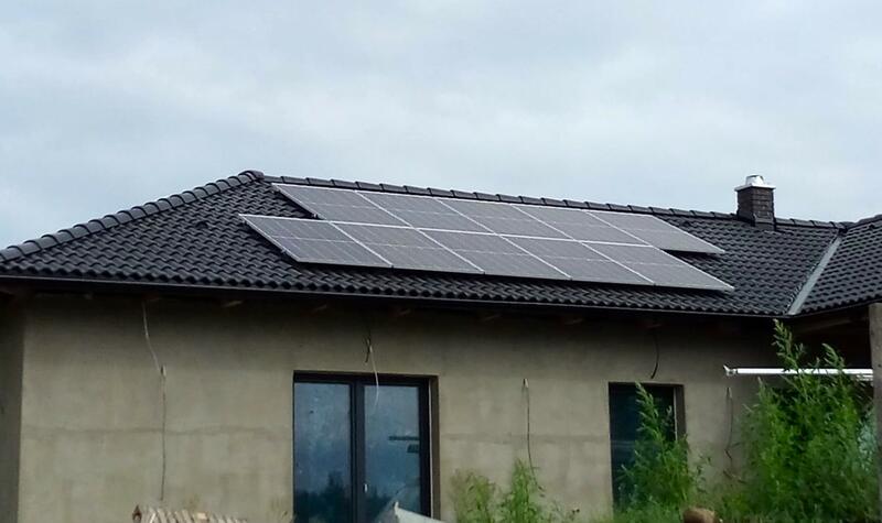 Reference: Fotovoltaická elektrárna instalovaná na novostavbu - Pila