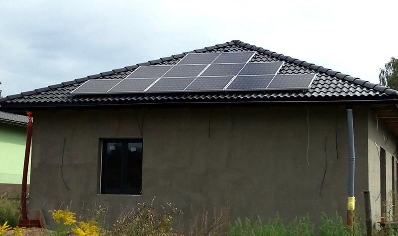 Reference: Fotovoltaická elektrárna instalovaná na novostavbu - Pila