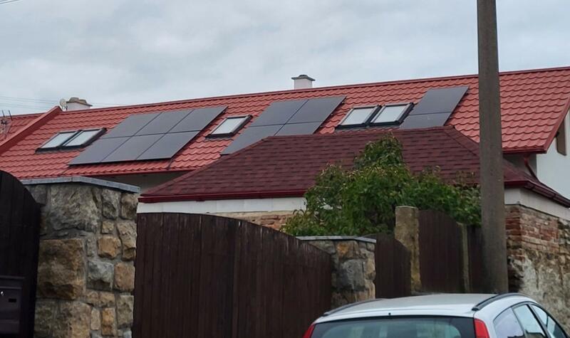 Reference: Fotovoltaická elektrárna s profesionální instalací - Olešná