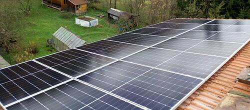 Reference Solární elektrárna na míru s výkonem 9,9 kWp - Rájov 