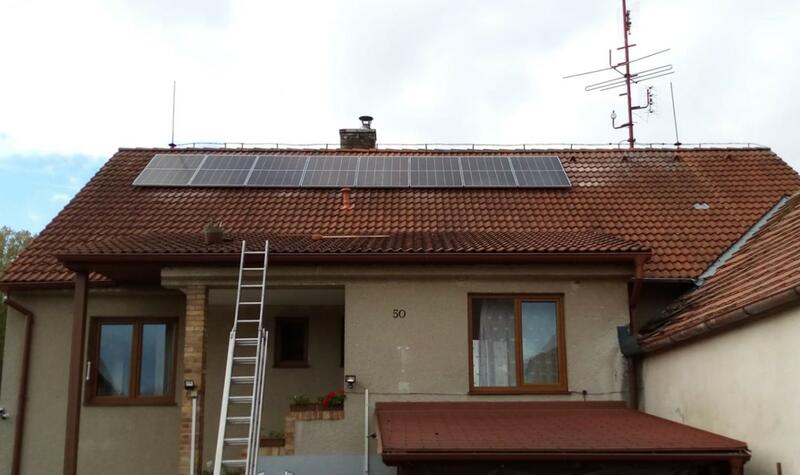Reference: Solární elektrárna na míru s výkonem 9,9 kWp - Rájov 