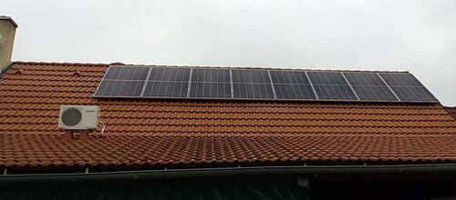 Reference Solární elektrárna s bateriovým úložištěm o kapacitě 14,2 kWh - Stříbřec-Mníšek 