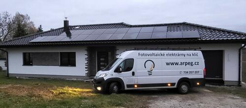 Reference Fotovoltaika s ukládáním vyrobené energie do baterií - Vracovice-Malovidy 