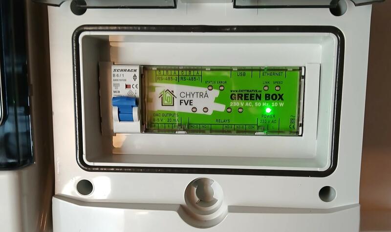 Reference: Fotovoltaika s řídicím systémem GreenBox - Vřesovice