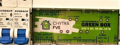 Reference: Fotovoltaika s baterii a chytrým řízením GreenBox - Komárov