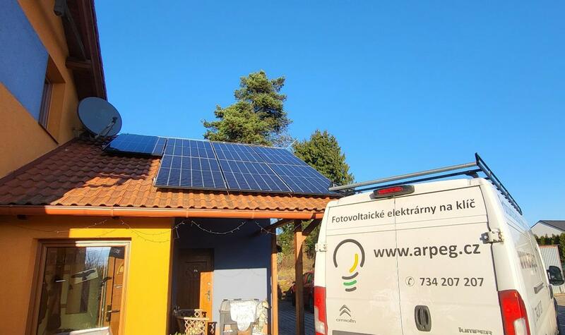 Reference: Solární elektrárna s bateriovým úložištěm - Broumov