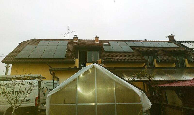 Reference: FVE s ukládáním vyrobené energie do baterií - Kunín 