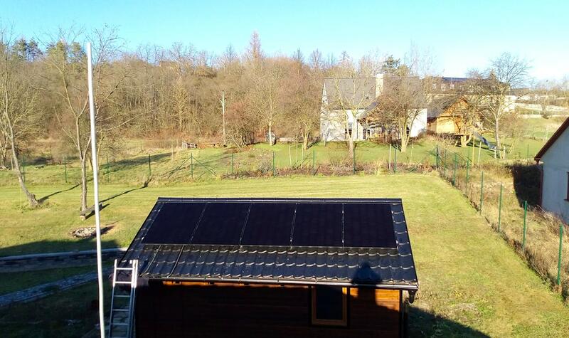Reference: Fotovoltaika s dobíjecí stanici pro elektromobil - Kačice