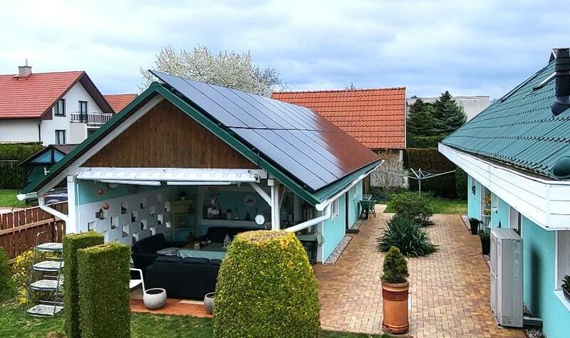 Reference: Fotovoltaická elektrárna s výkonem 9,9 kWp bez baterií- Živanice