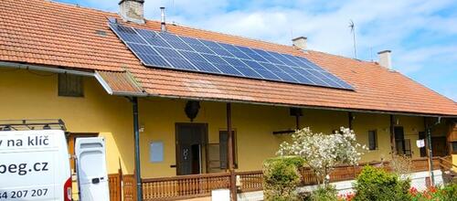 Reference Solární elektrárna optimalizovaná pomocí Green Boxu - Chříč 