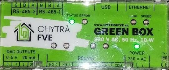 Reference: Solární elektrárna optimalizovaná pomocí Green Boxu - Chříč