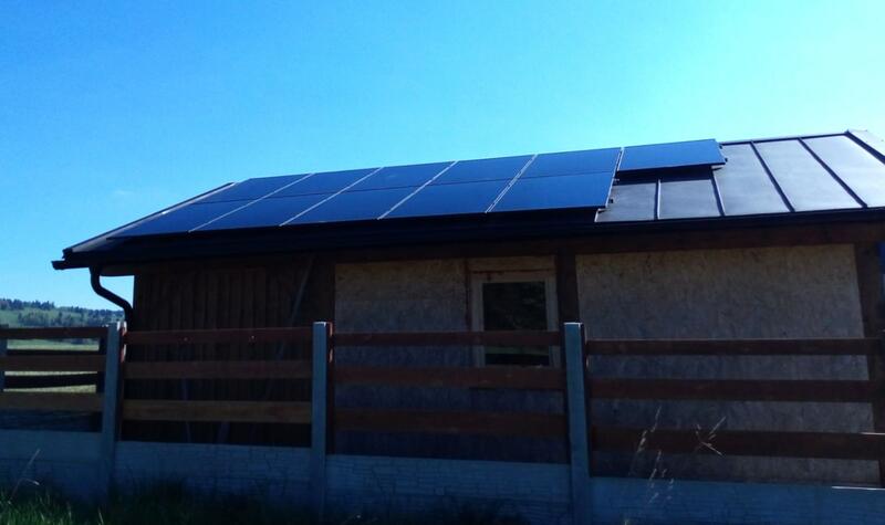 Reference: Fotovoltaika s výkonem 9,9 kWp a chytrým řízením GreenBox - Abertamy Karlovarský kraj 