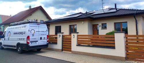 Reference Solární elektrárna s řídicí jednotkou GreenBox - Prostějov-Vrahovice, Olomoucký kraj
