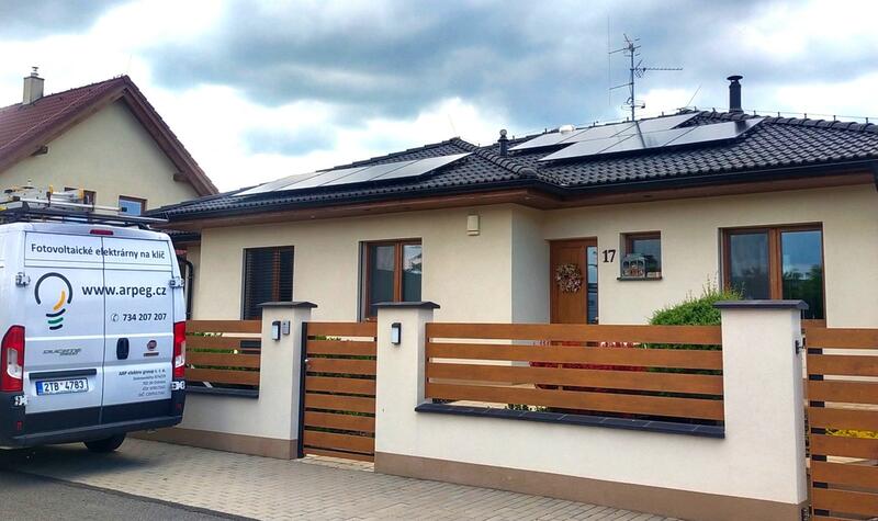Reference: Solární elektrárna s řídicí jednotkou GreenBox - Prostějov-Vrahovice, Olomoucký kraj