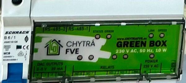 Reference: Chytrá FVE s baterií a řídicí jednotkou GreenBox - Ohaveč, Královehradecký kraj 