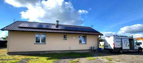 Reference FVE s chytrým řízením GreenBox - Chorušice 