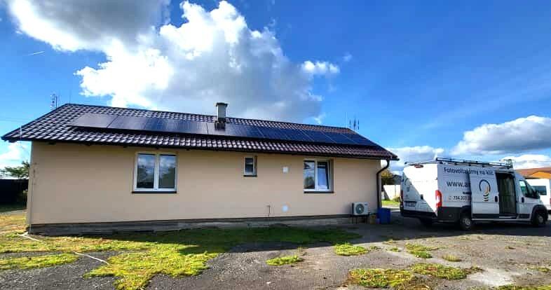 Reference: FVE s chytrým řízením GreenBox - Chorušice 