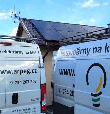 Reference: FVE s chytrým řízením GreenBox - Chorušice 