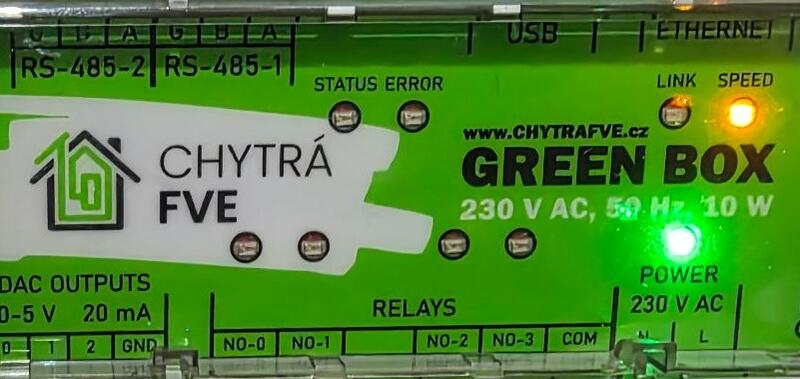 Reference: FVE s chytrým řízením GreenBox - Chorušice 