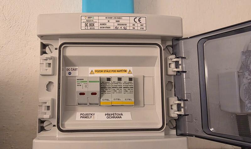 Reference: Fotovoltaická elektrárna s baterií a řídicí jednotkou GreenBox - Stará Huť 