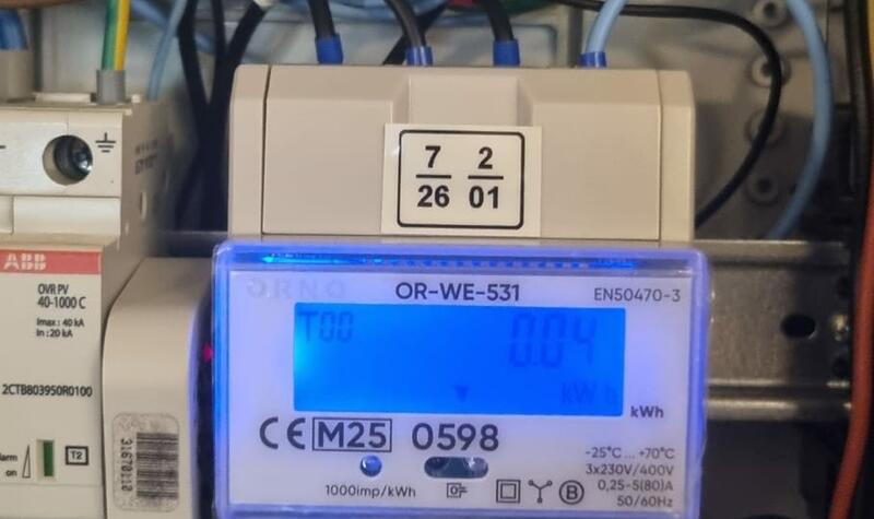 Reference: Výměna elektroměru u FVE se zeleným bonusem - Vlčnov 