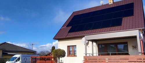 Reference Fotovoltaická elektrárna s řídicí jednotkou GreenBox - Dolní Slivno