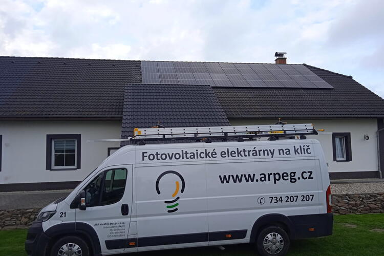 Reference: Fotovoltaická elektrárna s bateriovým úložištěm- Fulnek-Vlkovice 