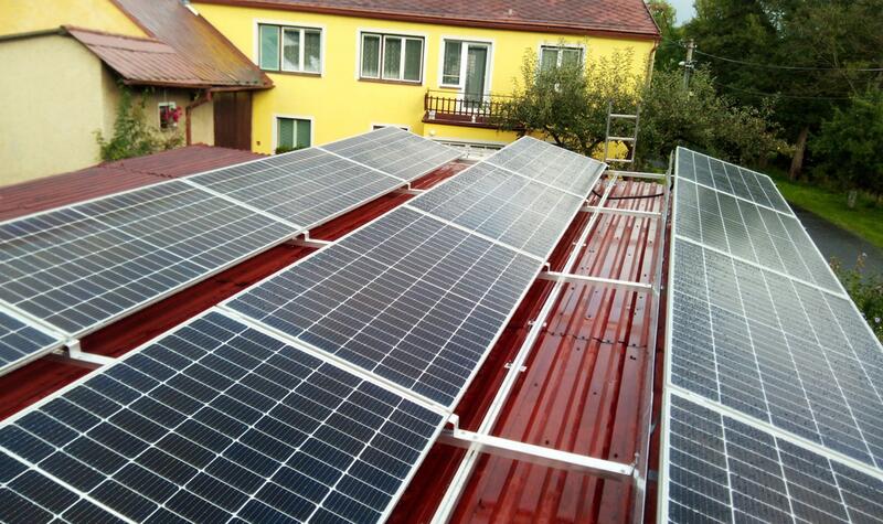 Reference: Fotovoltaická elektrárna s dotací na klíč- Dolany 