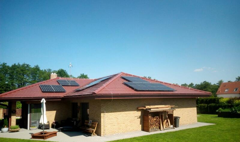 Reference: Fotovoltaická elektrárna s dotací NZÚ- Pržno