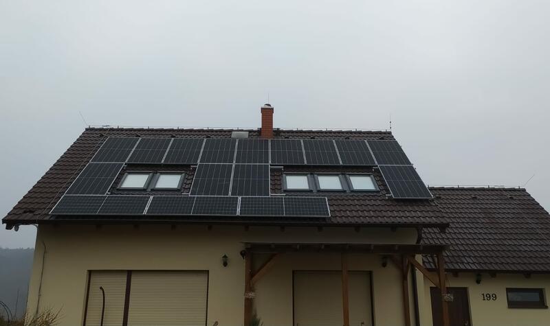 Reference: Fotovoltaická elektrárna na střeše rodinného domu 