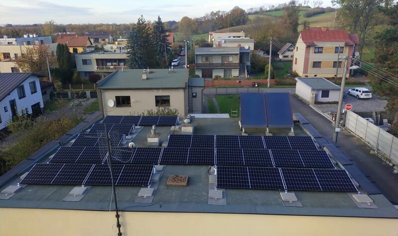 Reference: Fotovoltaická elektrárna s bateriovým úložištěm- Příbor 