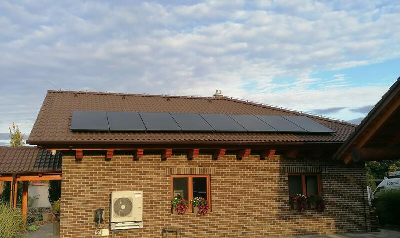 Reference: Fotovoltaická elektrárna s dotací na bateriový systém- Šťáhlavy