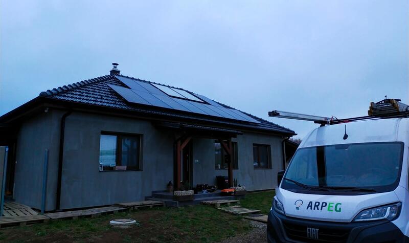 Reference: Fotovoltaická elektrárna na klíč- Morkovice - Slížany 