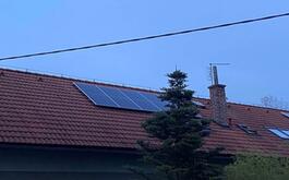 Reference Fotovoltaická elektrárna s dotací Nová zelená úsporám- Choceň