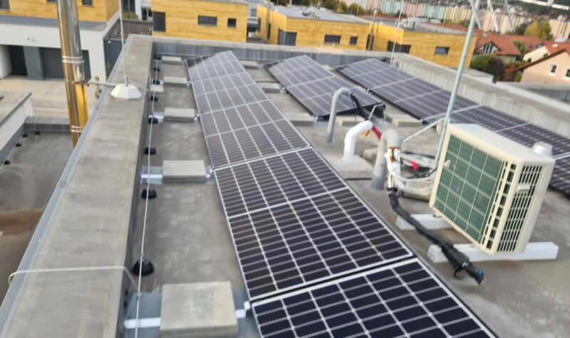 Reference: Fotovoltaická elektrárna s dotací NZÚ- Kuřim