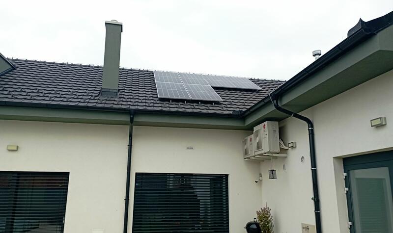 Reference: Fotovoltaická elektrárna s dotací Nová zelená úsporám- Velké Bílovice