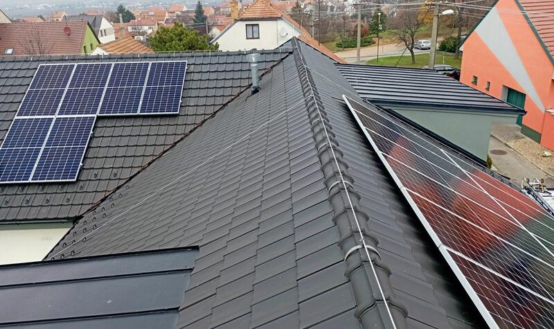 Reference: Fotovoltaická elektrárna s dotací Nová zelená úsporám- Velké Bílovice