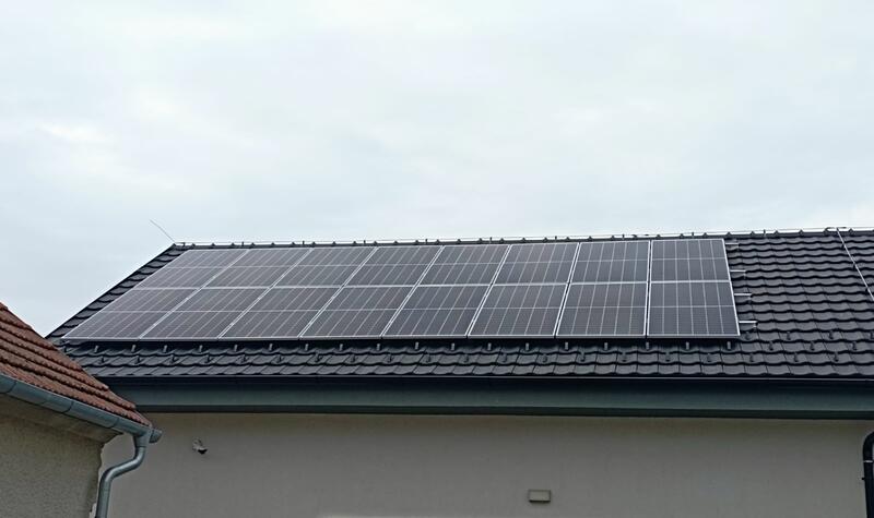 Reference: Fotovoltaická elektrárna s dotací Nová zelená úsporám- Velké Bílovice