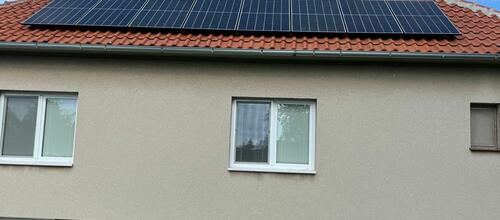 Reference Fotovoltaická elektrárna s dotací NZÚ- Řevničov