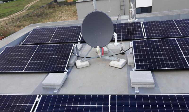 Reference: Fotovoltaická elektrárna s dotací NZÚ- Vysoký Újezd