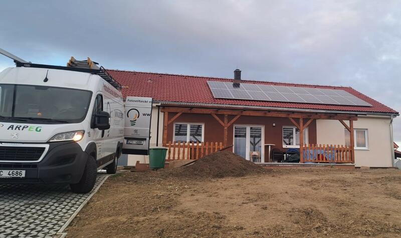 Reference: Fotovoltaická elektrárna s dotací NZÚ- Netovice 