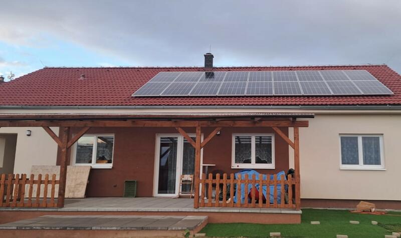Reference: Fotovoltaická elektrárna s dotací NZÚ- Netovice 