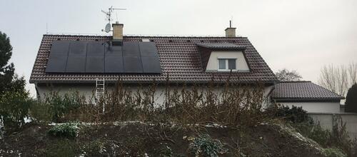 Reference Fotovoltaická elektrárna s dotací na klíč- Držovice 