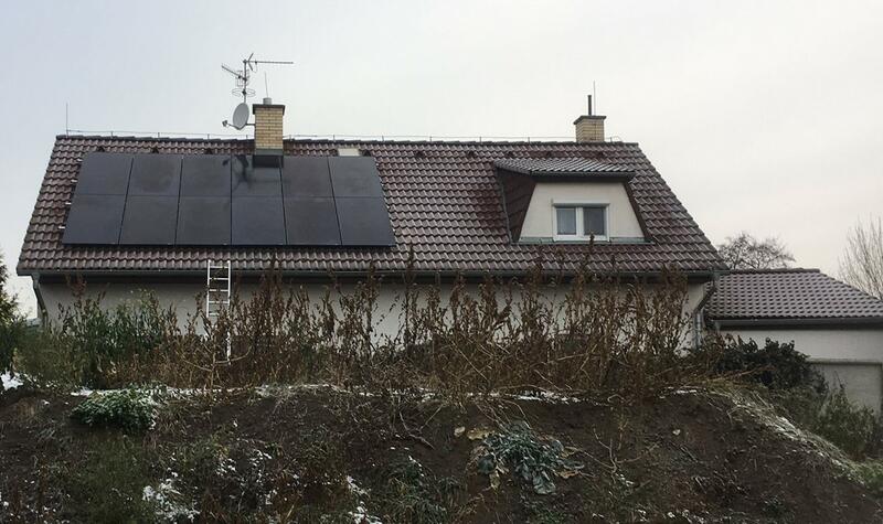 Reference: Fotovoltaická elektrárna s dotací na klíč- Držovice 