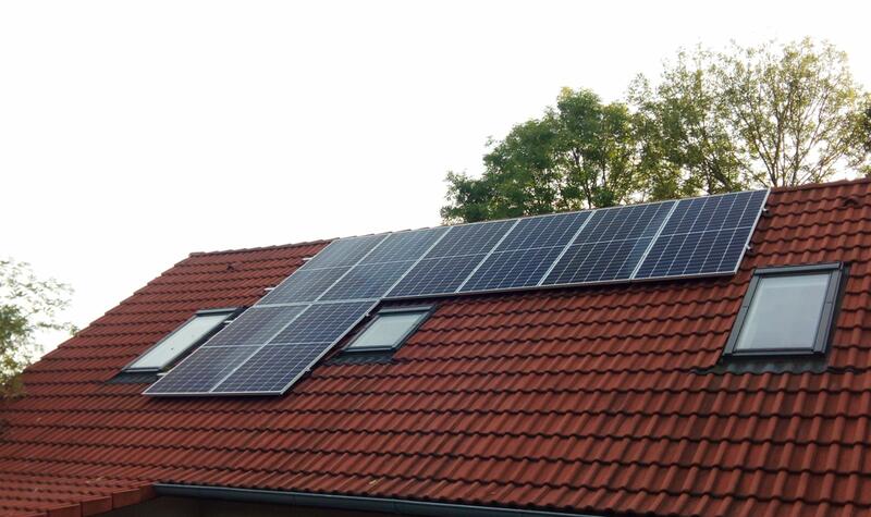 Reference: Fotovoltaická elektrárna s dotací na bateriový systém- Myštice - Laciná 