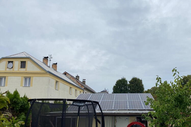 Reference: Fotovoltaická elektrárna s dotací NZÚ- Boseň 