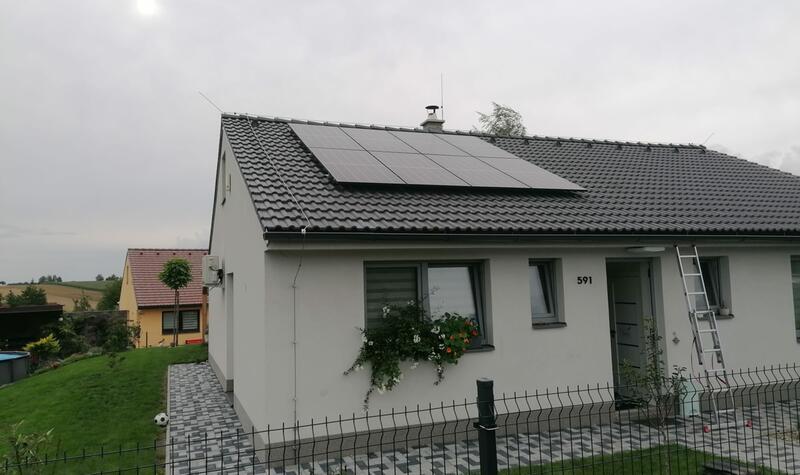 Reference: Fotovoltaická elektrárna s dotací na klíč- Sedlnice 